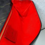 Christian Louboutin Clutch Metallic Black/Gold Patent Leather with Gold Hardware Bag #TKSC-10 - Image 22