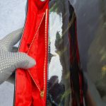 Christian Louboutin Clutch Metallic Black/Gold Patent Leather with Gold Hardware Bag #TKSC-10 - Image 19