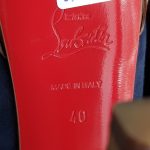 Christian Louboutin Peeptoe Pump Sz40 Blue/brown Suede Leather #STTL-6 - Image 13