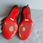 Christian Louboutin Pump Sz38.5 Black Leather Shoes #TLCO-2 - Image 13