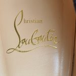 Christian Louboutin Pump Sz38.5 Black Leather Shoes #TLCO-2 - Image 15