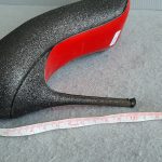 Christian Louboutin Pump Sz38.5 Black Leather Shoes #TLCO-2 - Image 10