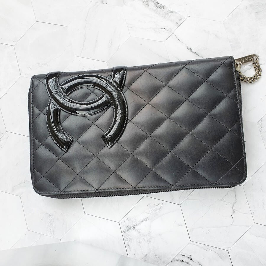 Chanel Cambon Zip Around Large Wallet #TYSE-8 – Luxuy Vintage
