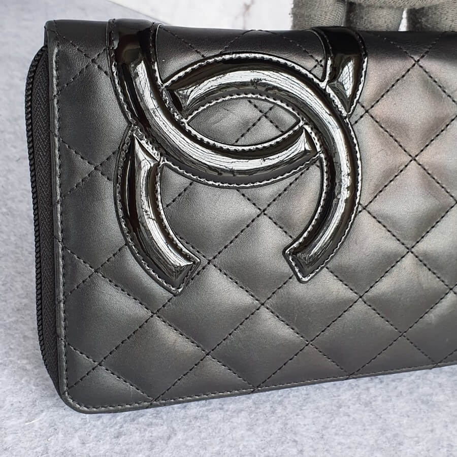 Chanel Cambon Zip Around Large Wallet #TYSE-8 – Luxuy Vintage