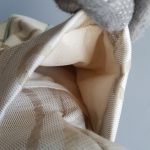 Escada Hobo White/Blue Canvas With Leather And Silver Hardware #UTEL-10 - Image 25