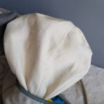 Escada Hobo White/Blue Canvas With Leather And Silver Hardware #UTEL-10 - Image 30