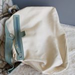 Escada Hobo White/Blue Canvas With Leather And Silver Hardware #UTEL-10 - Image 31