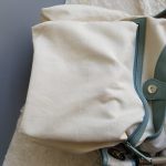 Escada Hobo White/Blue Canvas With Leather And Silver Hardware #UTEL-10 - Image 28