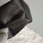 Escada Small Tote Black Satin Bag #UTCR-4 - Image 16