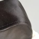 Escada Small Tote Black Satin Bag #UTCR-4 - Image 15