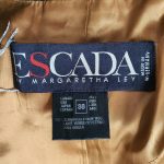 Escada Size 38 Multicolor Wool Vintage Jacket #TCSC-5 - Image 4