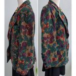 Escada Size 38 Multicolor Wool Vintage Jacket #TCSC-5 - Image 3