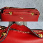 Fendi By The Way Mini Red Smooth Calf Leather with Gold Hardware #TKSO-1 - Image 22