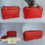 Fendi By The Way Mini Red Smooth Calf Leather with Gold Hardware #TKSO-1 - Image 2