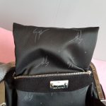 Giuseppe Zanotti Clutch Black Suede Leather With Sequine Detail And Black Hardware #YCEL-2 - Image 15