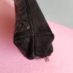 Giuseppe Zanotti Clutch Black Suede Leather With Sequine Detail And Black Hardware #YCEL-2 - Image 12