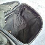 Giuseppe Zanotti Clutch/Shoulder Bag Black Suede Leather with Beads Details #TCLY-1 - Image 20