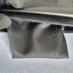 Giuseppe Zanotti Clutch/Shoulder Bag Black Suede Leather with Beads Details #TCLY-1 - Image 17