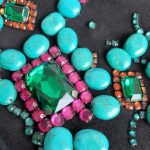 Giuseppe Zanotti Clutch/Shoulder Bag Black Suede Leather with Beads Details #TCLY-1 - Image 13