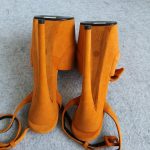 Giuseppe Zanotti Sandal Sz36.5 Orange Suede Leather Shoes #TCOK-2 - Image 11