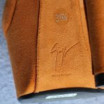 Giuseppe Zanotti Sandal Sz36.5 Orange Suede Leather Shoes #TCOK-2 - Image 16