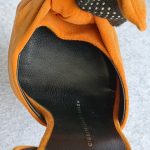 Giuseppe Zanotti Sandal Sz36.5 Orange Suede Leather Shoes #TCOK-2 - Image 14