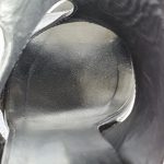 Giuseppe Zanotti SZ38 Sandals Black Leather with Gold Metal Shoes #TCLY-5 - Image 11