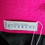 Givenchy Size 40 Pink/Black Wool Vintage Jacket #TCSC-6 - Image 5