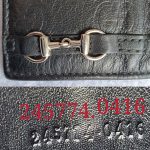 Gucci Key Holder Black Guccissima Leather with Silver Hardware #GLYSE-1 - Image 8