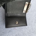 Gucci Key Holder Black Guccissima Leather with Silver Hardware #GLYSE-1 - Image 6