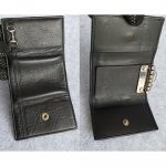 Gucci Key Holder Black Guccissima Leather with Silver Hardware #GLYSE-1 - Image 5