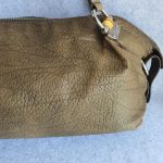 Gucci Large Shoulder Bag Bronze Calf Leather with Silver Hardware and Bamboo Details #TCTY-4 - Image 3