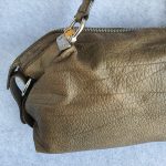 Gucci Large Shoulder Bag Bronze Calf Leather with Silver Hardware and Bamboo Details #TCTY-4 - Image 4