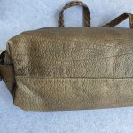 Gucci Large Shoulder Bag Bronze Calf Leather with Silver Hardware and Bamboo Details #TCTY-4 - Image 13