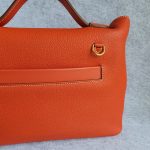 Hermes 24/24 29cm Sanguine Togo/Swift Leather with Gold Hardware Bag #TKYO-1 - Image 8