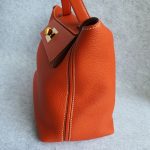 Hermes 24/24 29cm Sanguine Togo/Swift Leather with Gold Hardware Bag #TKYO-1 - Image 9