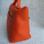 Hermes 24/24 29cm Sanguine Togo/Swift Leather with Gold Hardware Bag #TKYO-1 - Image 10