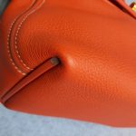Hermes 24/24 29cm Sanguine Togo/Swift Leather with Gold Hardware Bag #TKYO-1 - Image 13