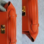 Hermes 24/24 29cm Sanguine Togo/Swift Leather with Gold Hardware Bag #TKYO-1 - Image 19