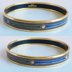 Hermes Bangle Printed Enamel #TUTK-26 - Image 4