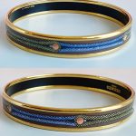 Hermes Bangle Printed Enamel #TUTK-26 - Image 3