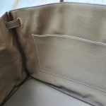 Hermes Birkin 40 Etoupe Clemence Leather with Palladium Plated Hardware #USEY-1 - Image 35