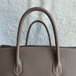 Hermes Birkin 40 Etoupe Clemence Leather with Palladium Plated Hardware #USEY-1 - Image 21