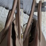 Hermes Birkin 40 Etoupe Clemence Leather with Palladium Plated Hardware #USEY-1 - Image 23