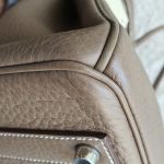 Hermes Birkin 40 Etoupe Clemence Leather with Palladium Plated Hardware #USEY-1 - Image 17