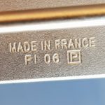 Hermes CDC Reversible Belt SZ95 Black/Blue Box Leather With Togo Leather And Gold Hardware #STLC-18 - Image 5