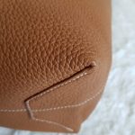 Hermes Double Sense Gold/Orange Clemence Leather Bag #KEEL-1 - Image 15