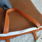 Hermes Double Sense Gold/Orange Clemence Leather Bag #KEEL-1 - Image 21