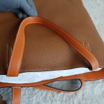 Hermes Double Sense Gold/Orange Clemence Leather Bag #KEEL-1 - Image 22