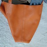 Hermes Double Sense Gold/Orange Clemence Leather Bag #KEEL-1 - Image 32